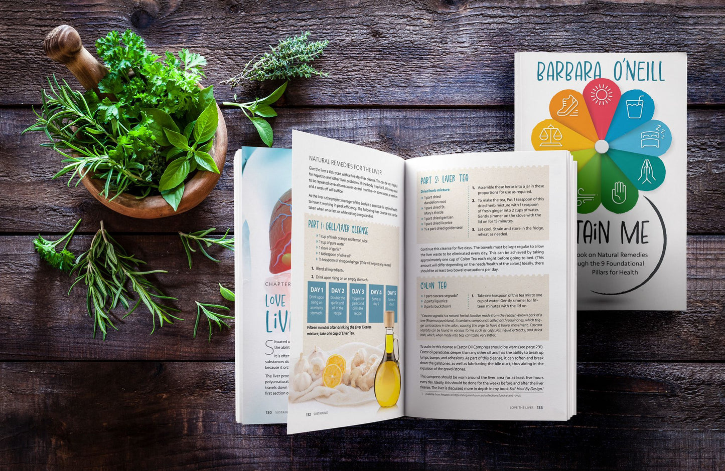 Barbara O'Neill's Sustain Me book