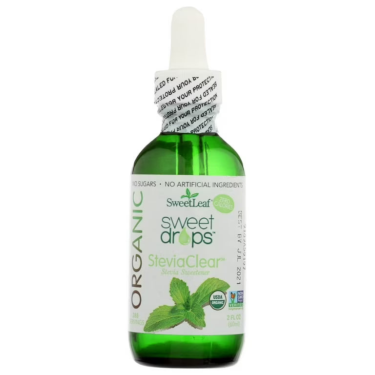 Sweet Drops Stevia, Clear 2 oz