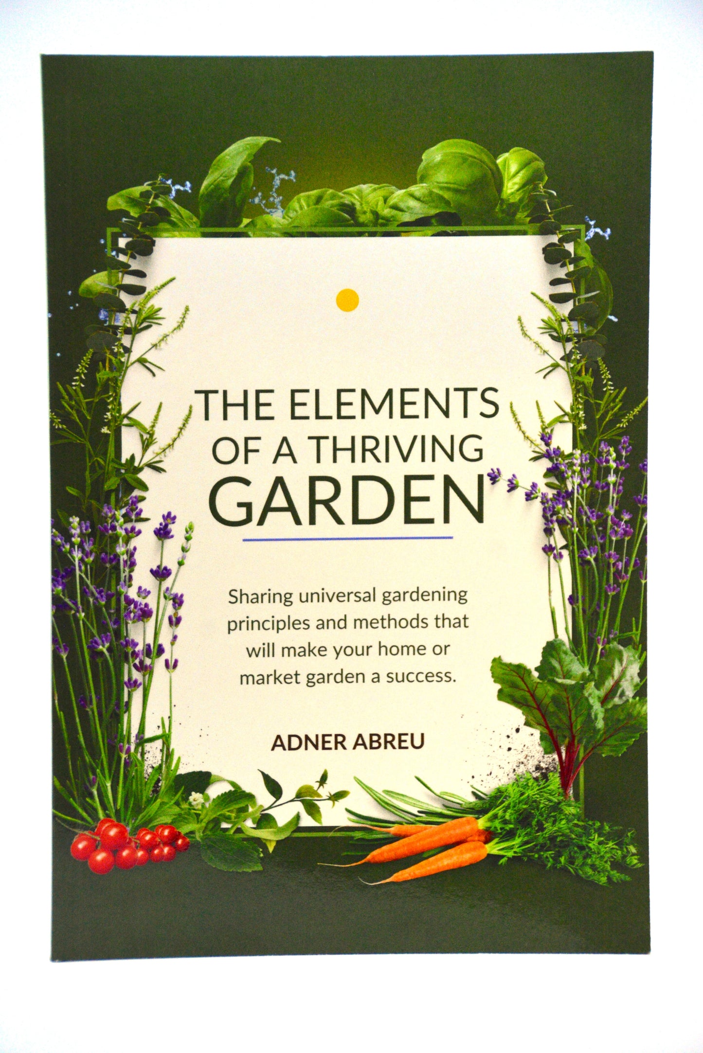 "The Elements of a Thriving Garden" by Adner Abreu.