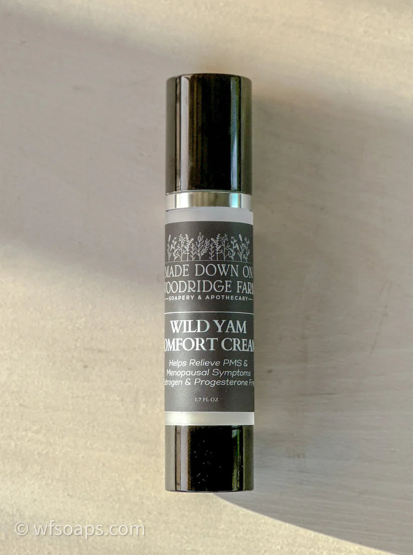NEW! Wild Yam Comfort Cream 1.7 fl. oz. Wild Yam + Chaste Berry + Marshmallow Root