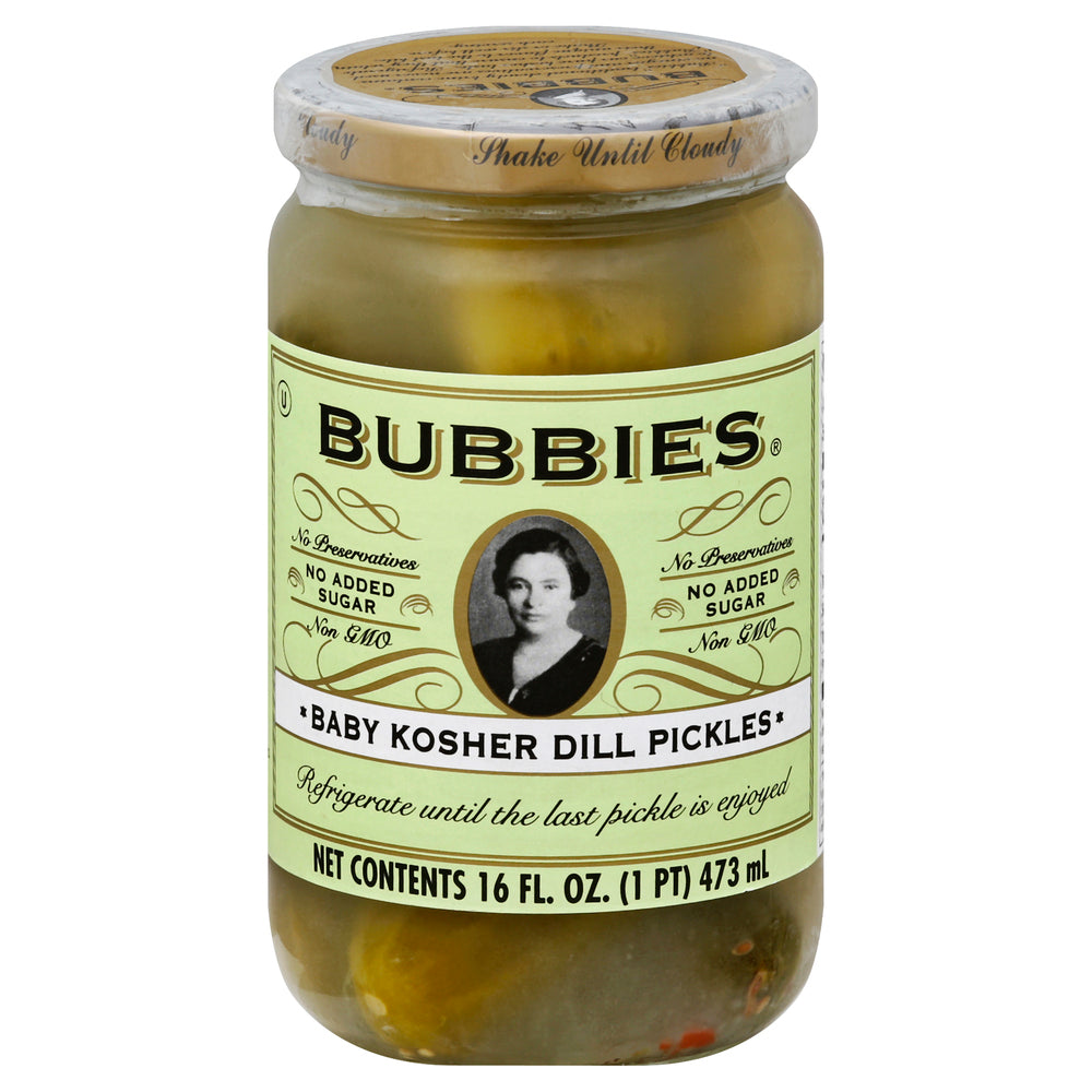 Bubbies Baby Dill Pickles 16 oz