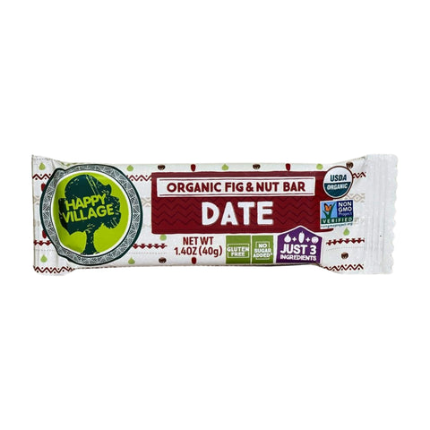 Happy Village Organic Fruit and Nut Bar 1.4 oz.