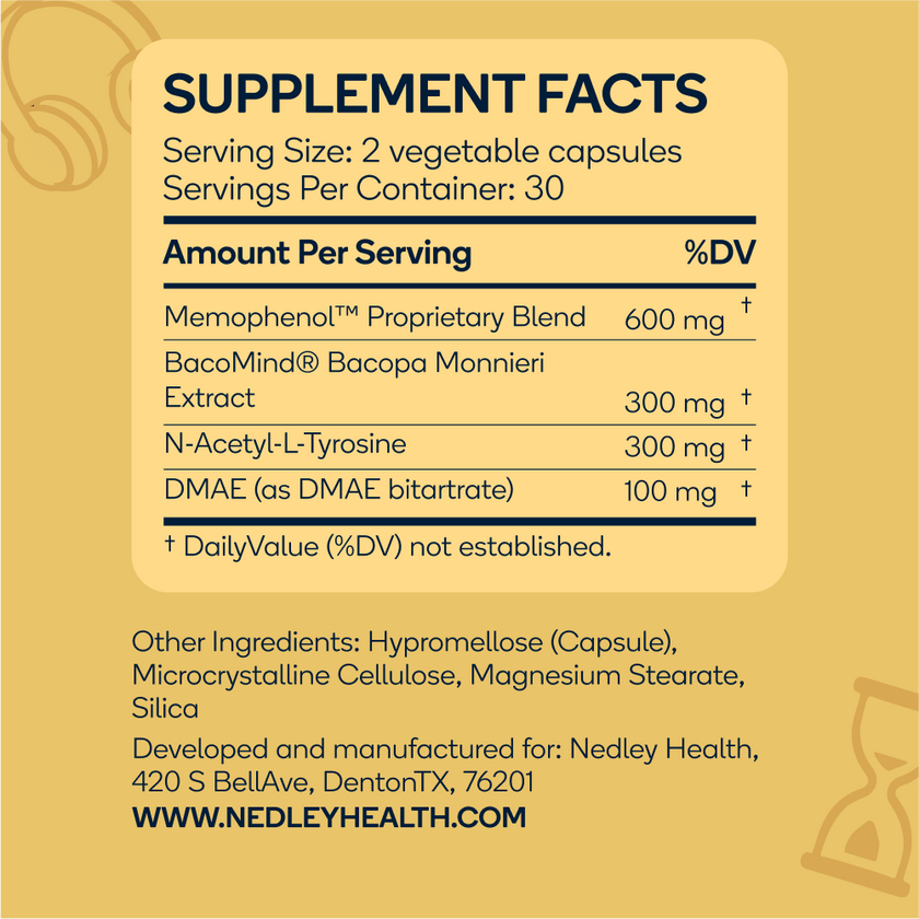 FOCUS by Nedley Health, 60 Capsules