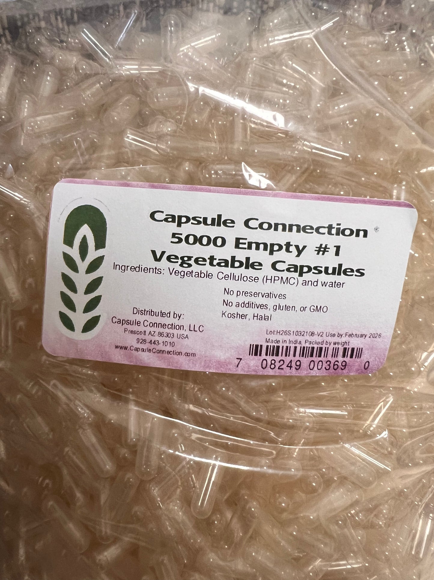 DIY 5k Size #1 Veg Capsules