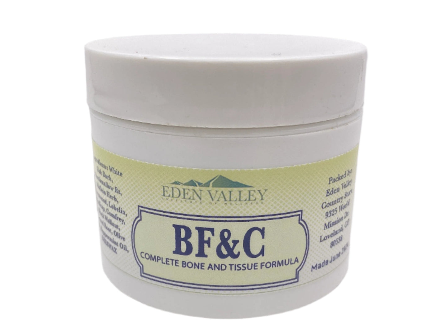 Eden Valley BF&C Salve 3 oz