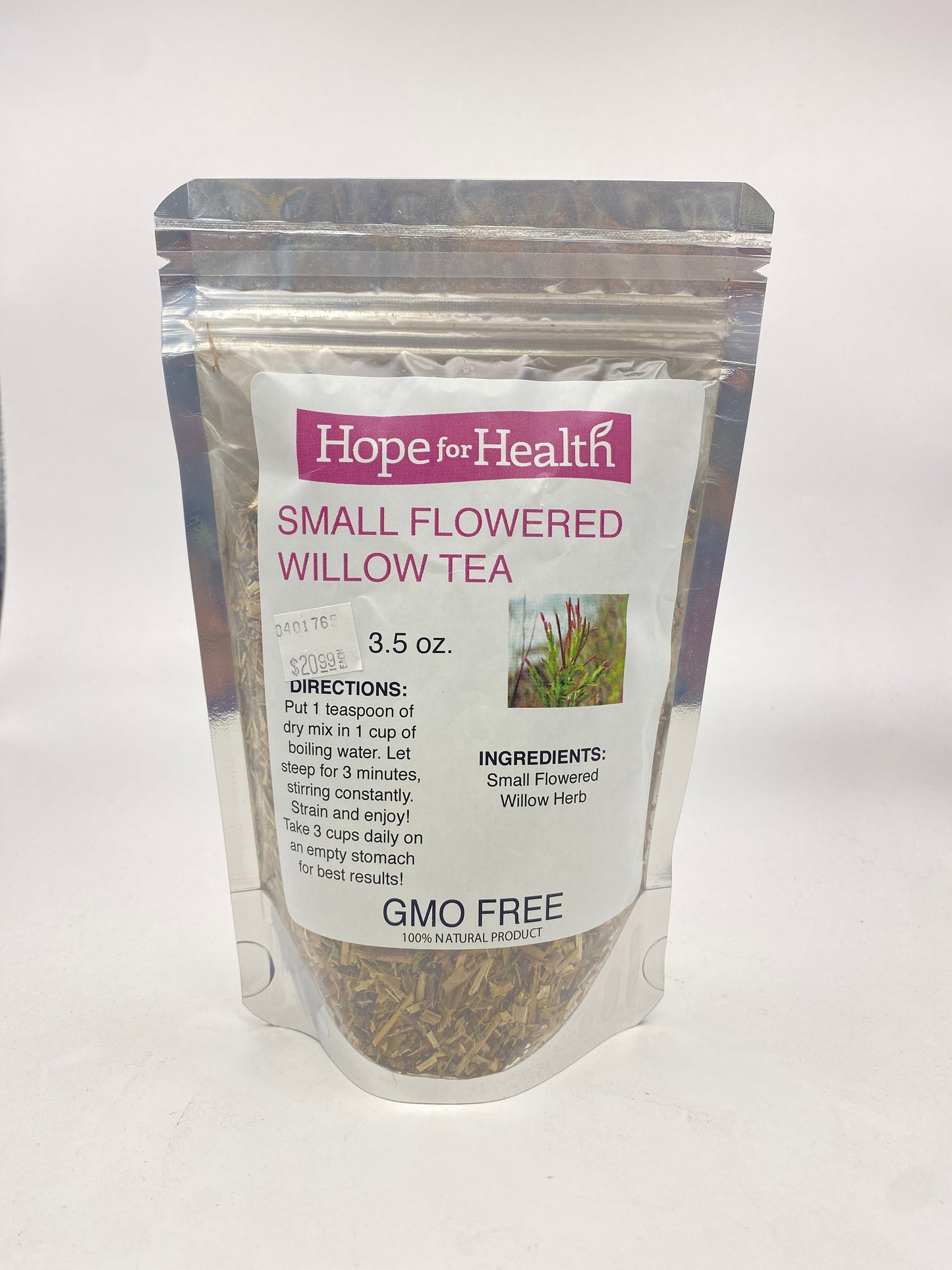 Hope of health Small Flowered Willow Tea 3.5 oz