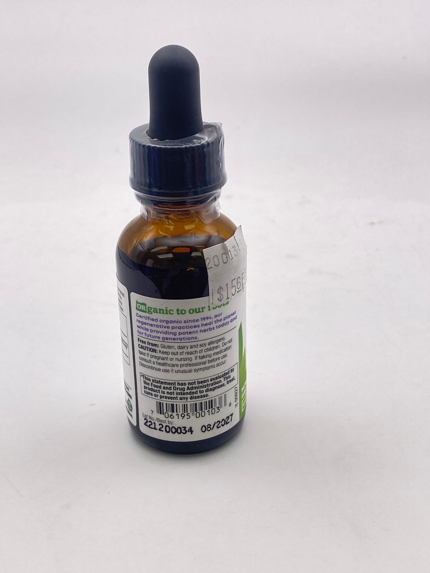 Oregon’s Wild Harvest Dandelion Root Extract Organic 1 fl. oz.