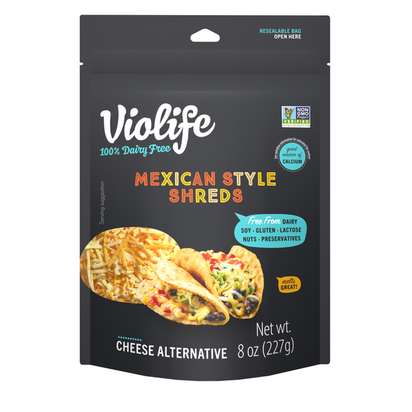Violife 100% Dairy Free Mexican Shred 8 oz.