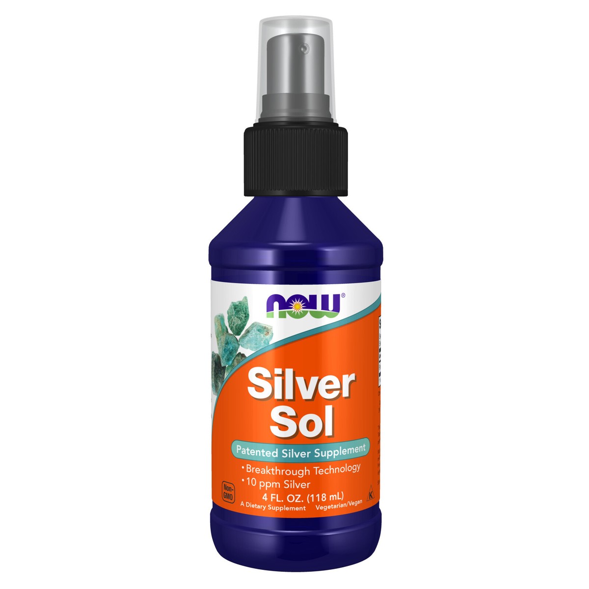 NOW Silver Sol 4 fl oz