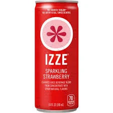 Izze Fizzy Fruit Juice Drinks 8.4 oz