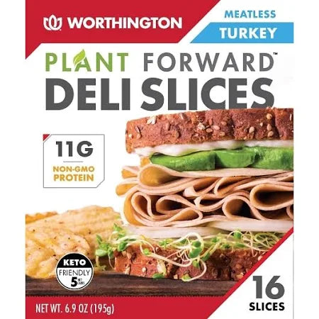 Worthington Meatless Deli Slices 6.9 oz