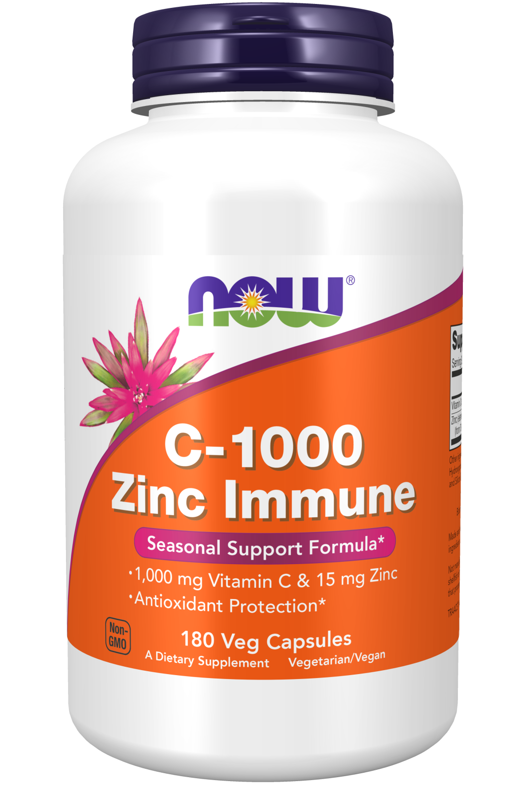 C-1000 Zinc Immune 180 Veg Capsules