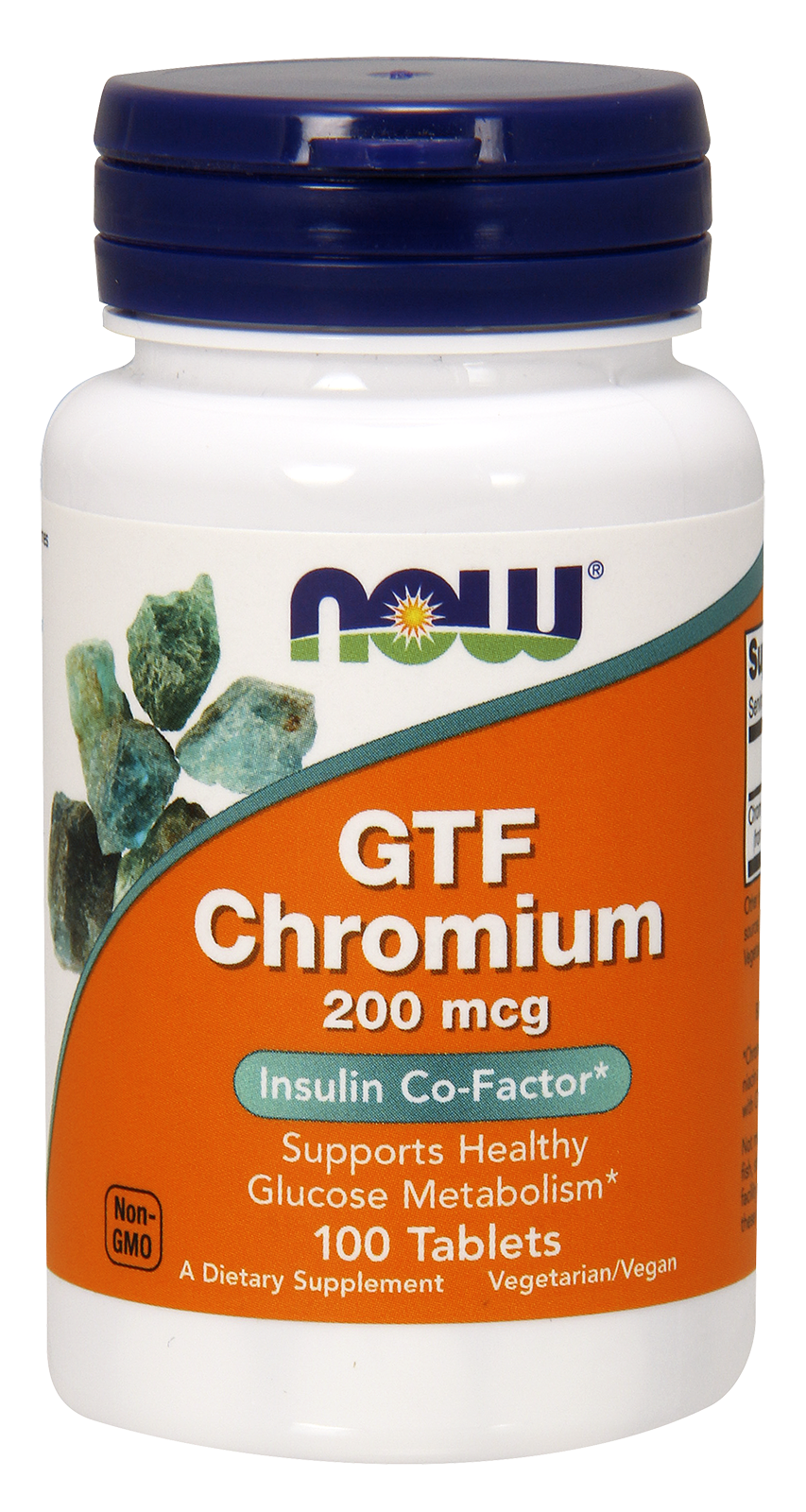 GTF Chromium 200 mcg,  100 Tablets