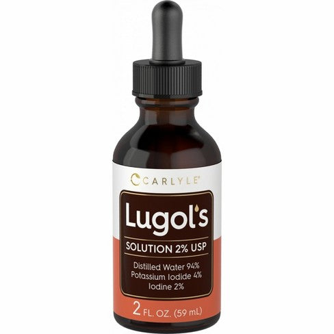 Lugol's Iodine 2% w/dropper 2 oz