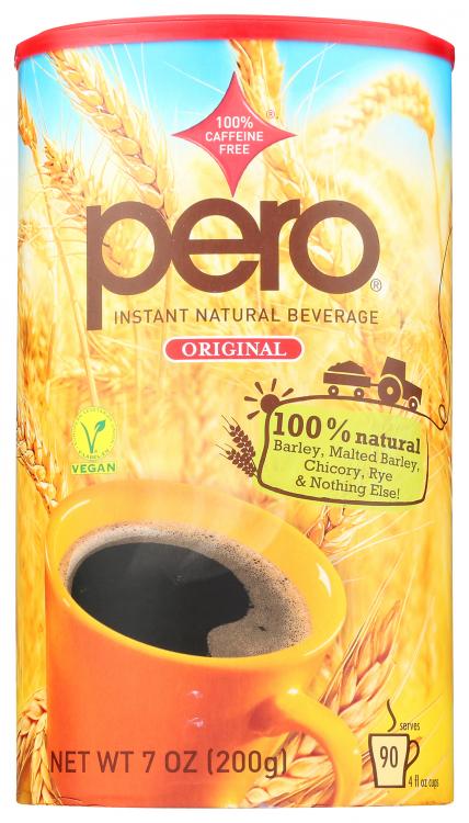 Pero Instant Natural Beverage Net Wt 7 oz