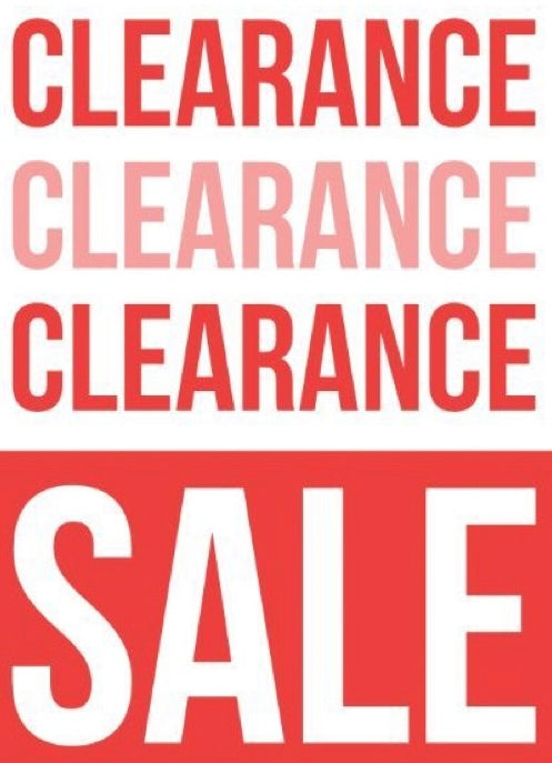 Clearance Items