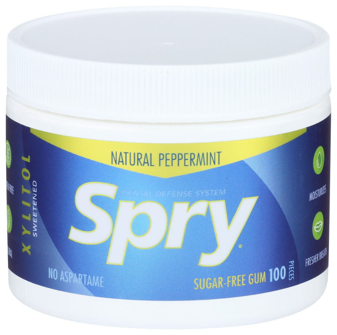 Spry Natural Gum 100 Pieces.