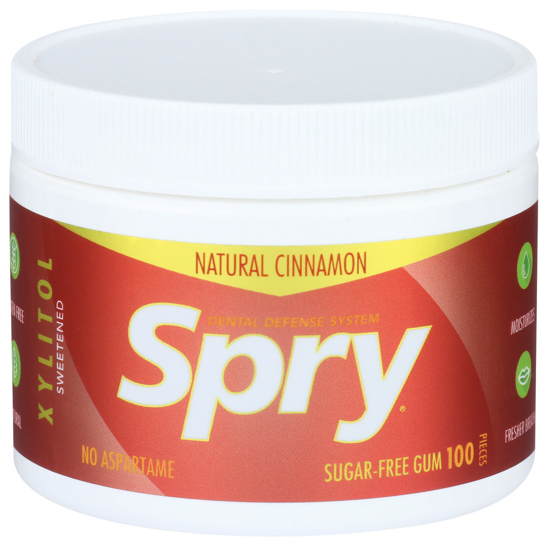 Spry Natural Gum 100 Pieces.