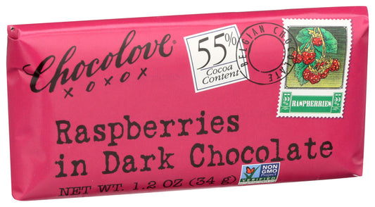 Raspberries & Dark Choc Bar 1.3 oz