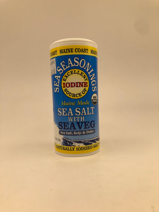 Maine Coast Sea Seasonings Sea Salt with Sea Veg 1.5 oz.