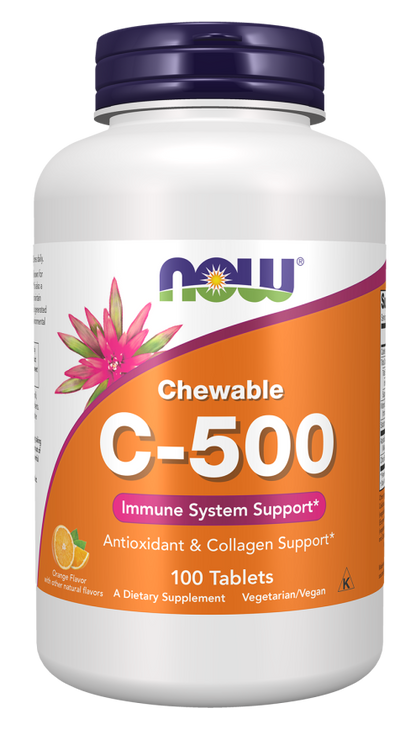NOW C-500 Chewable  100 Tablets