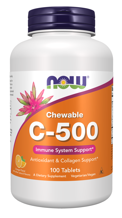 NOW C-500 Chewable  100 Tablets
