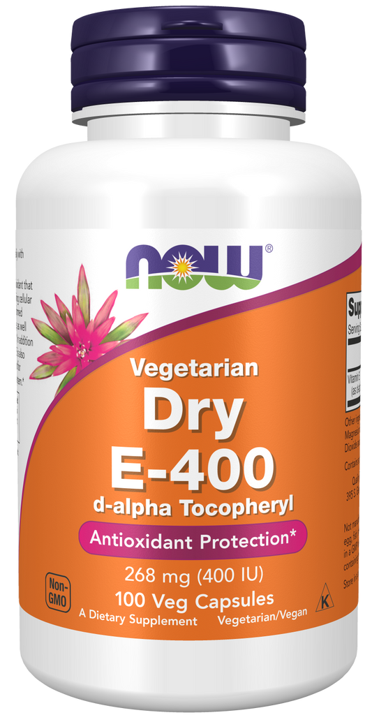 Vitamin E-400 Dry - 100 Capsules