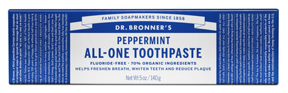 Dr. Bronner's Spearmint All-One Toothpaste 5 oz.