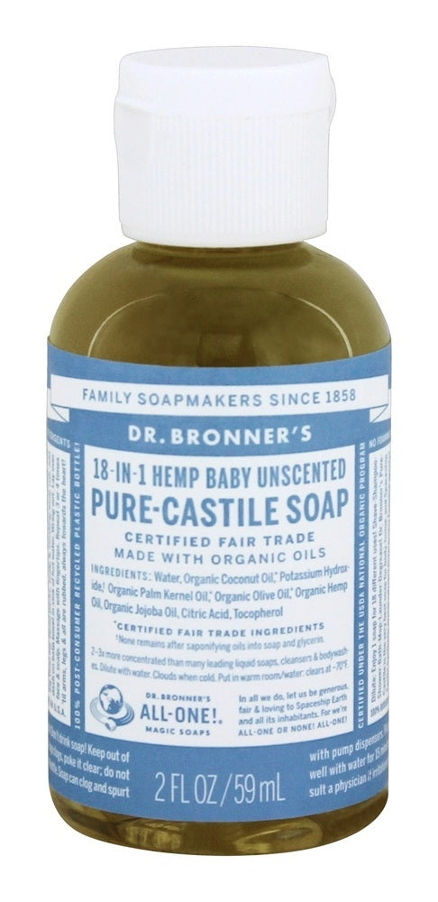 Dr. Bronner's ‐ 18-in-1 Pure-Castile Soap 2 oz.