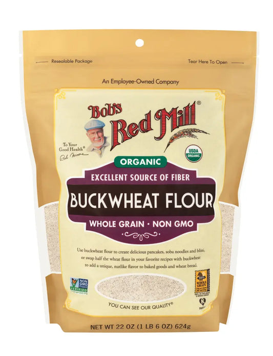 Bob's Red Mill Organic Buckwheat Flour 22 oz.