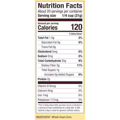 Bob's Red Mill GF Whole Grain Corn Flour, Stone Ground 22 oz.