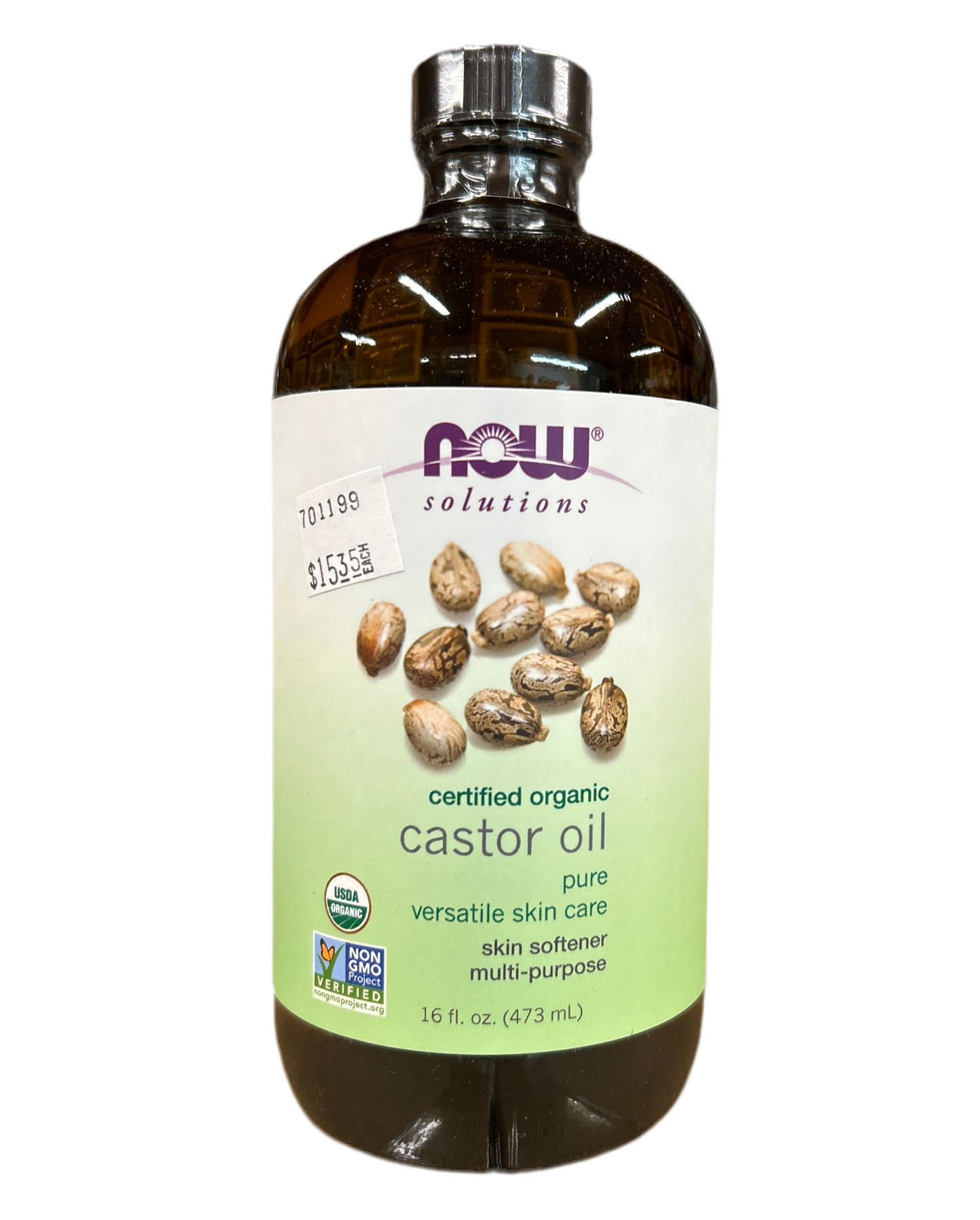 Organic Castor Oil 16 oz