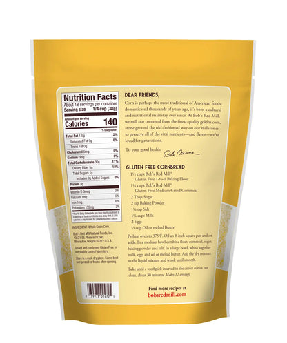 GF Medium Grind Cornmeal 24 oz