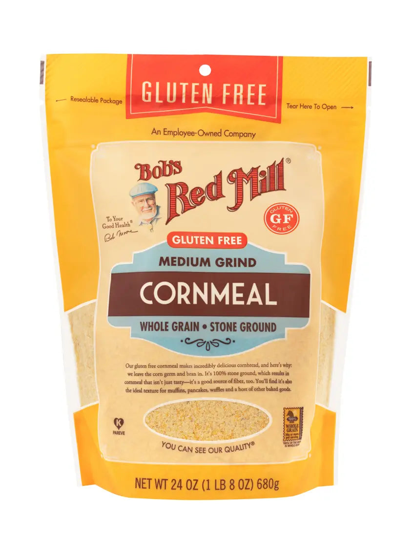 GF Medium Grind Cornmeal 24 oz