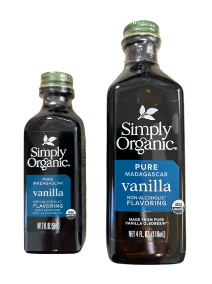 Vanilla Flavor Alcohol-Free Organic