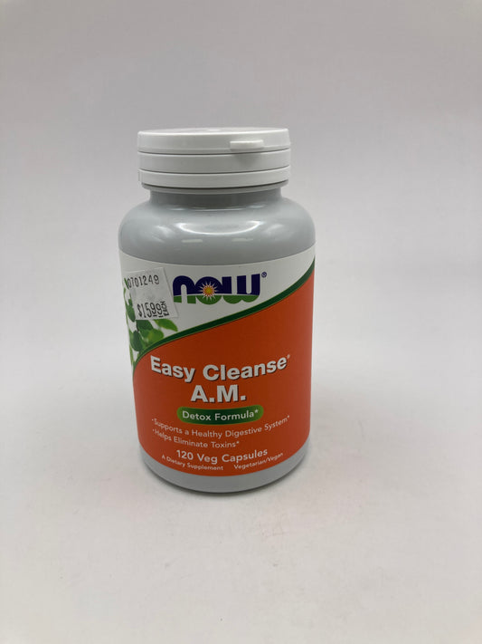 NOW Easy Cleanse A.M. 120 Veg Capsules