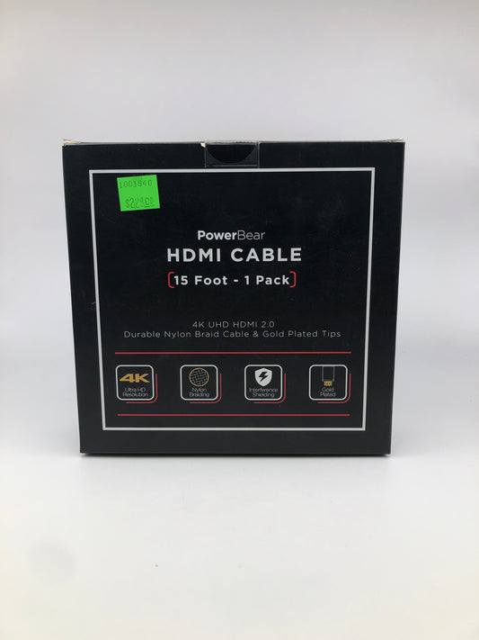 Hdmi cable (15 foot - 1 pack)