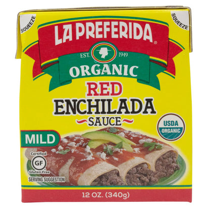 La Preferida Organic Enchilada Sauce 12 oz.
