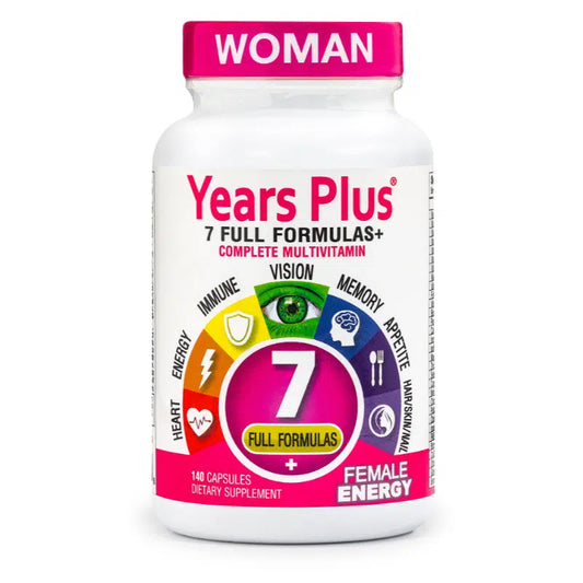 Years Plus Woman Complete Multivitamin 140 Capsules