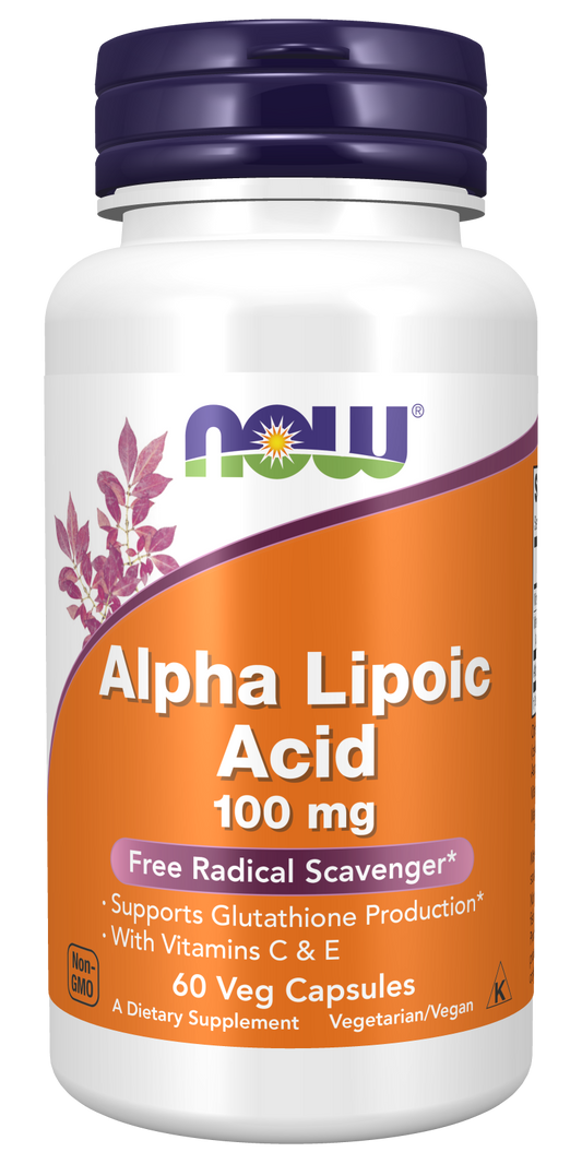 Alpha Lipoic Acid 100 mg - 60 Veg Capsules