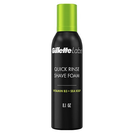 Gillette Labs Quick Rinse Shave Foam 8.1 oz