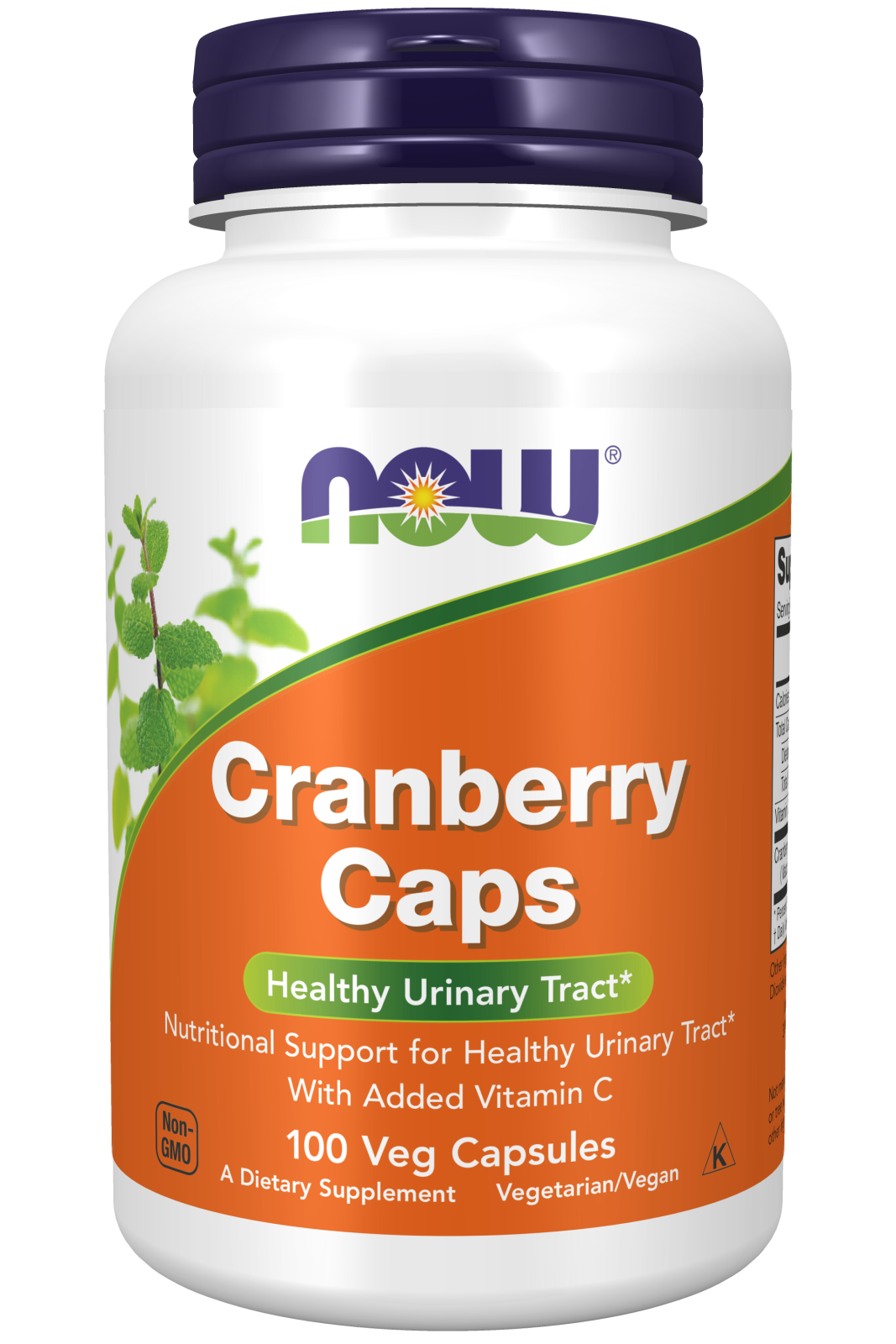 NOW Cranberry Caps 100 Veg Capsules