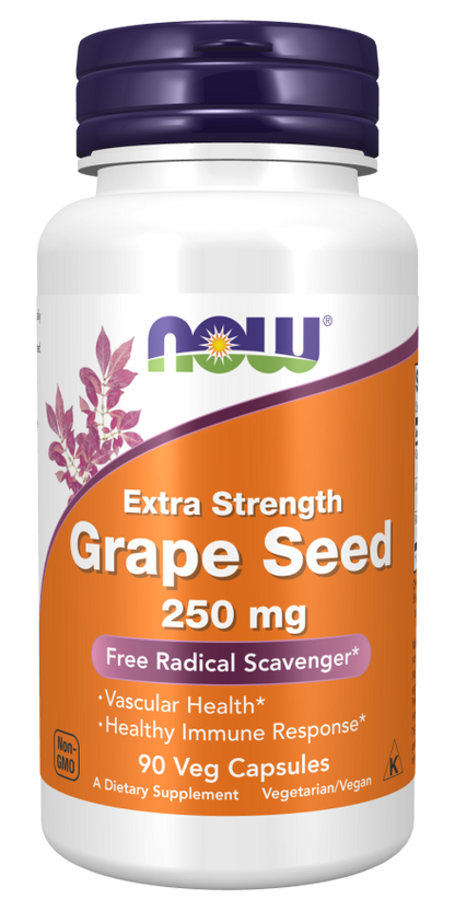 Grape Seed, Extra Strength, 250 mg, 100 Veg Capsules