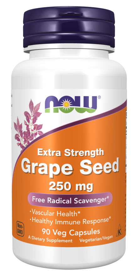 Grape Seed, Extra Strength, 250 mg, 100 Veg Capsules
