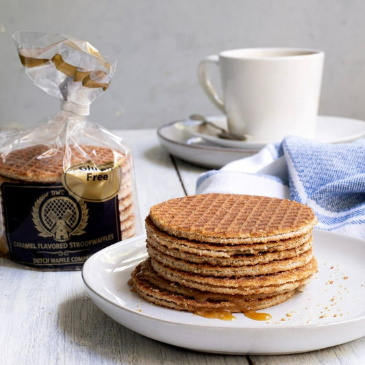 Caramel Flavored Stroop Waffles (Gluten Free)