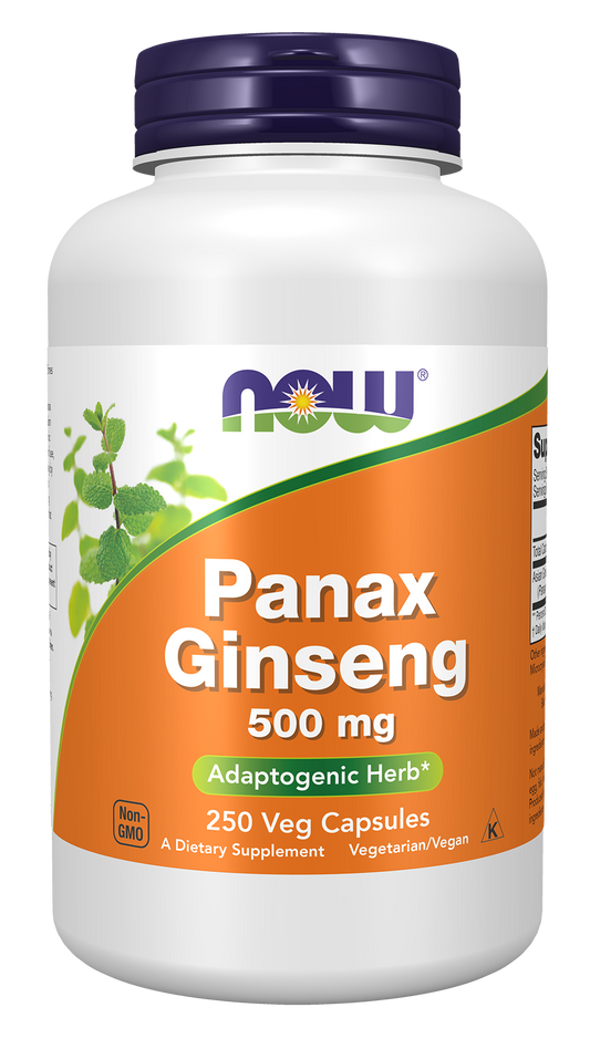 Panax Ginseng Extract, 250 Veg Capsules