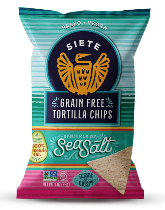 Siete Grain Free Tortilla Chips 1 oz