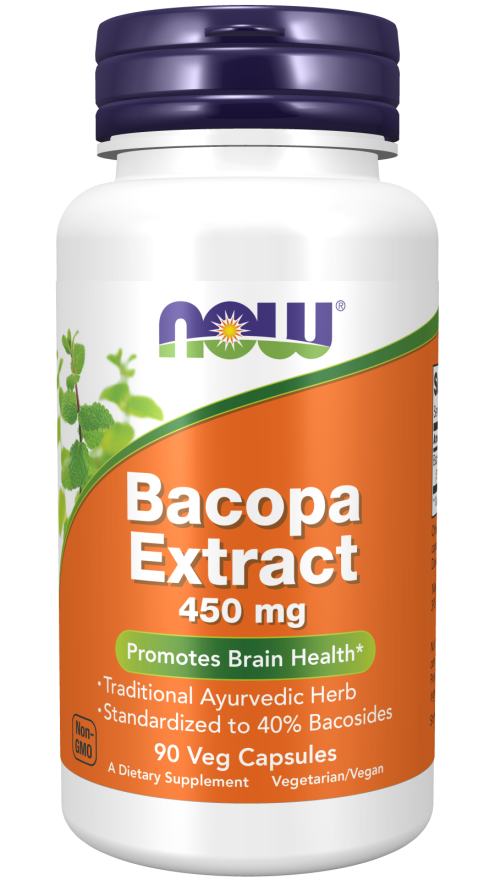 Bacopa Extract 450 mg, 90 Veg Capsules