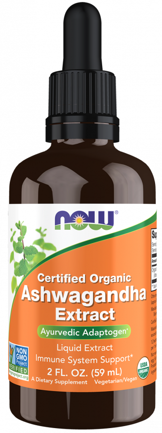Certified Organic Ashwagandha Extract 2 oz