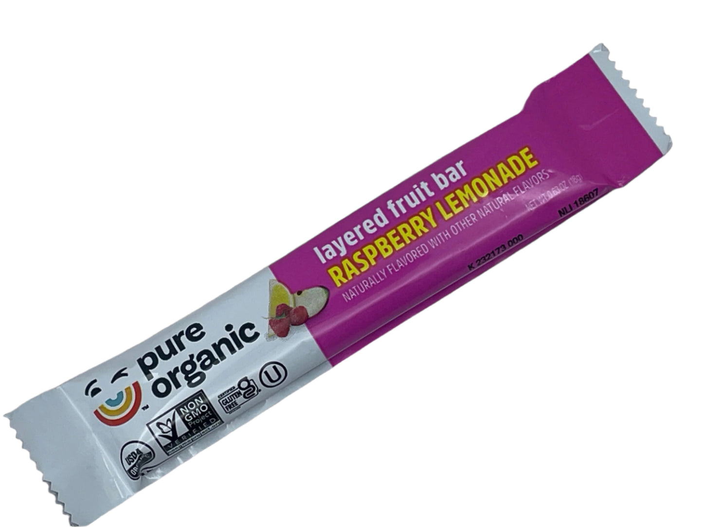 Pure Organic Layered Fruit Bars .63 oz